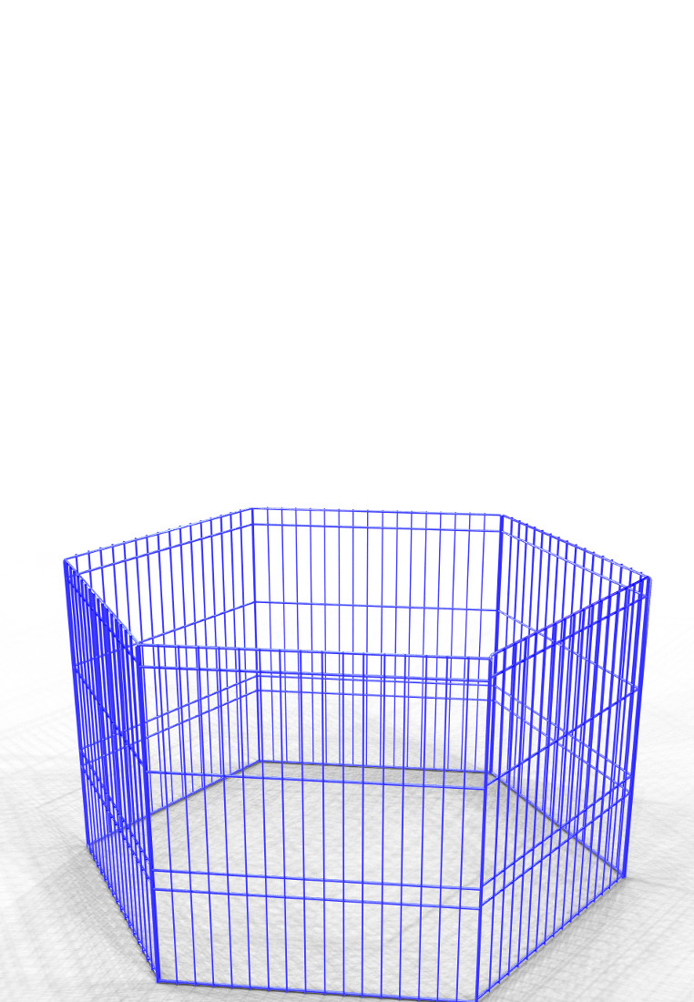 recinto piuma a 6 pannelli H60 cm