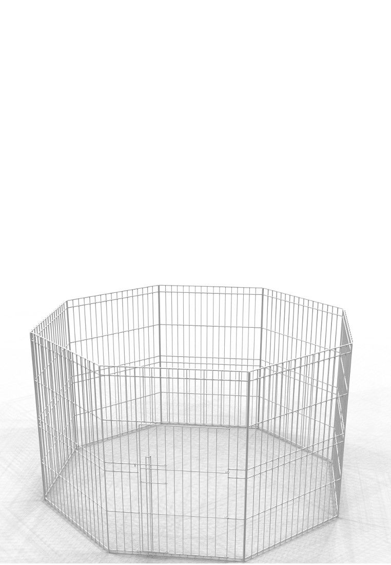 recinto piuma a 8 pannelli con porta H90 cm