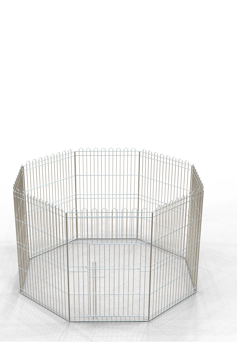 recinto toby a 8 pannelli con porta H93 cm